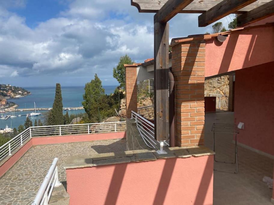 Luxury Beach House Порто Санто Стефано Экстерьер фото